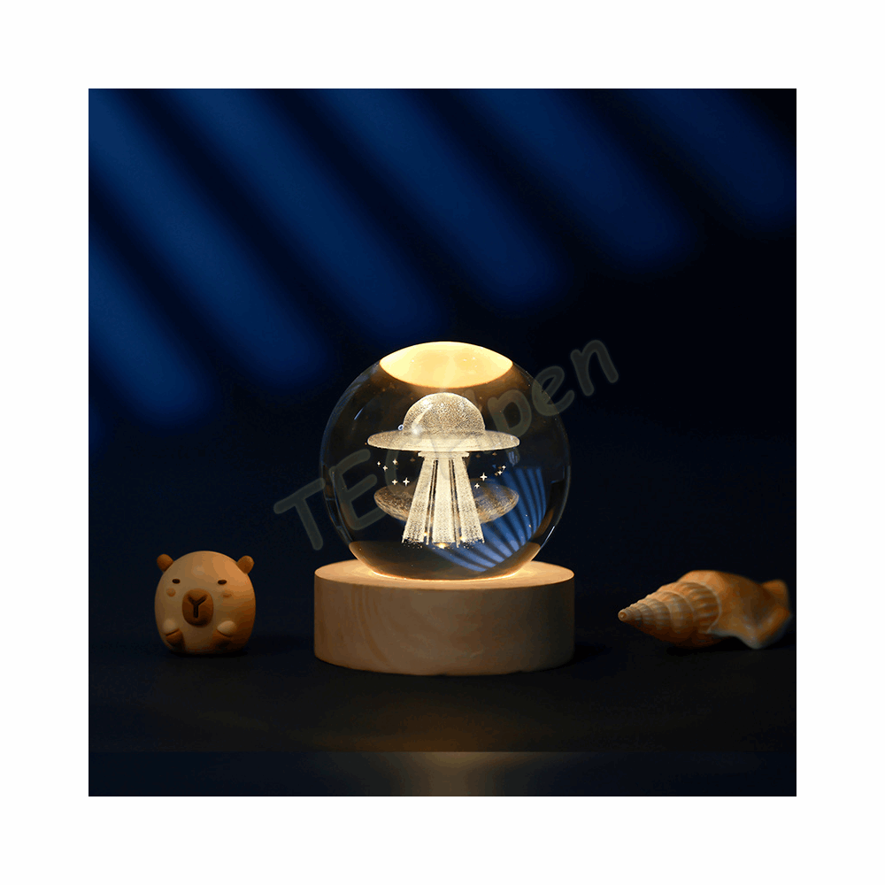 i-TOTAL ΛΑΜΠΑ XL2718C CRYSTAL BALL UFO SMALL 6cm 139271803