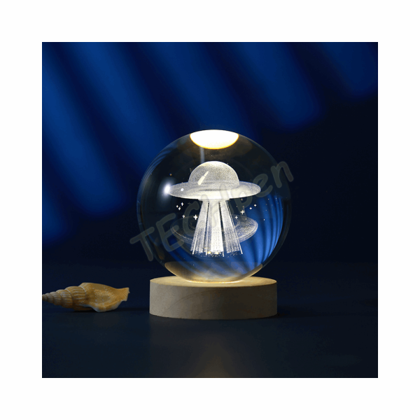 i-TOTAL ΛΑΜΠΑ XL2718E CRYSTAL BALL UFO LARGE 10cm 139271805