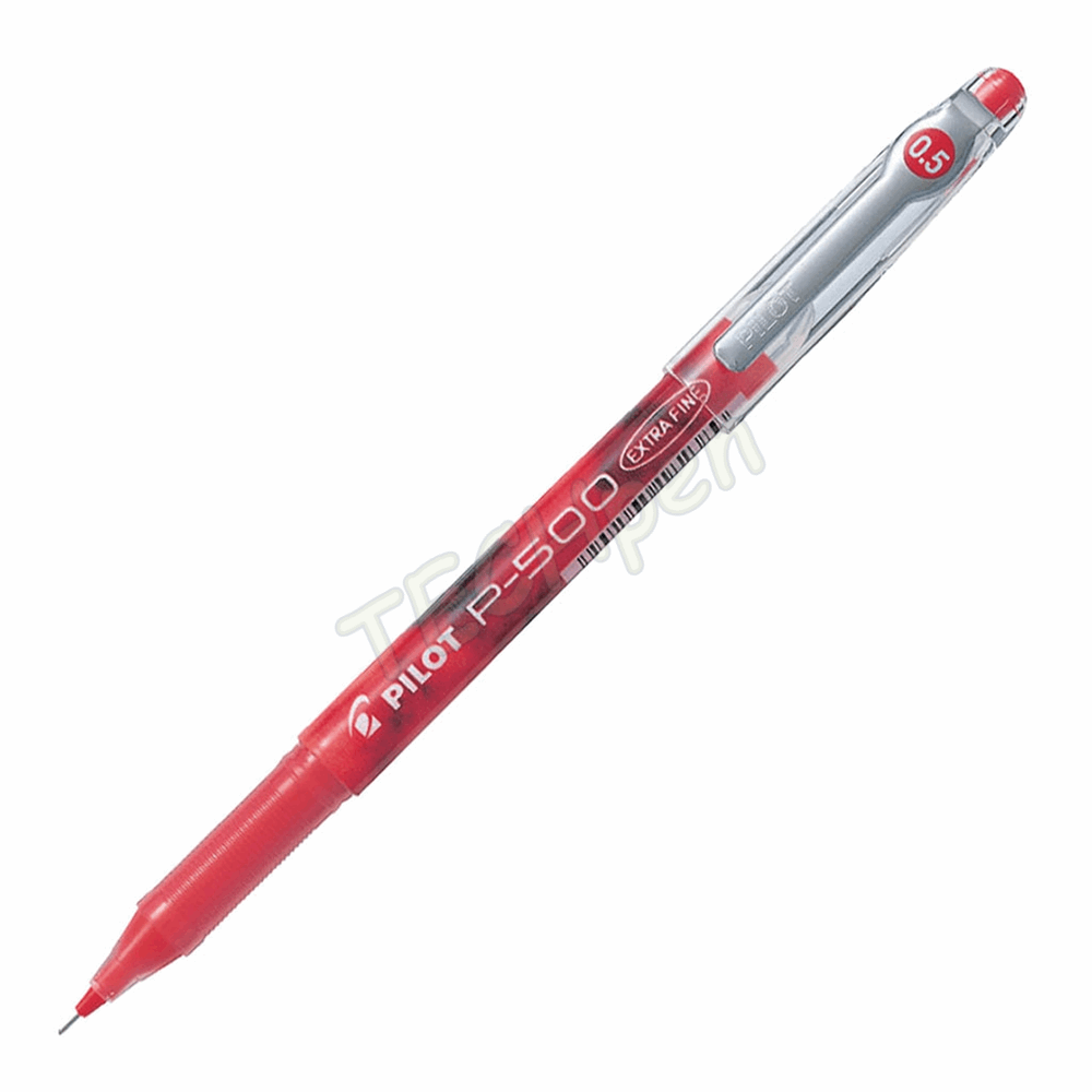 PILOT ΣΤΥΛΟ GEL ΜΕΛΑΝΙ P-500 EXTRA FINE ΣΤΕΝΗ ΑΚΙΔΩΤΗ ΜΥΤΗ 0,5mm ΚΛΕΙΣΙΜΟ ΜΕ ΚΑΠΑΚΙ ΚΑΙ ΛΑΒΗ ΜΕ ΡΑΒΔΩΣΕΙΣ KOKKINO BL-P50R