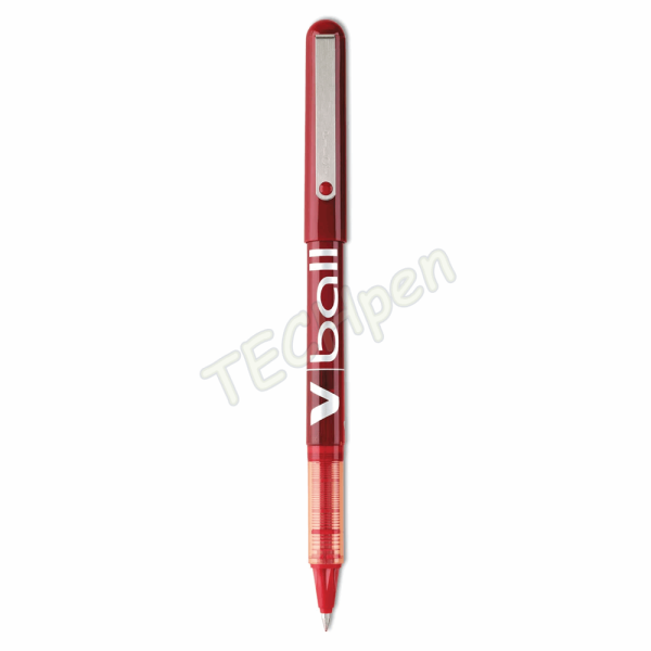 PILOT ΣΤΥΛΟ ΥΓΡΗΣ ΜΕΛΑΝΗΣ V-BALL FINE 0,5mm ΚΑΠΑΚΙ ΜΕ ΚΛΙΠ ΚΟΚΚΙΝΟΣ BL-VB5R
