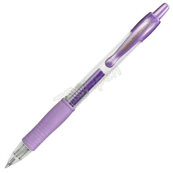 PILOT ΣΤΥΛΟ G-2 0.7 METALLIC ΜΩΒ BL-G2-7MV