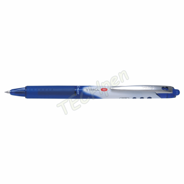 PILOT ΣΤΥΛΟ ΥΓΡΗΣ ΜΕΛΑΝΗΣ V-BALL RT FINE 0,5mm ΜΕ ΚΟΥΜΠΙ, ΚΛΙΠ ΚΑΙ ΛΑΣΤΙΧΕΝΙΑ ΛΑΒΗ ΜΠΛΕ BLRT-VB5L