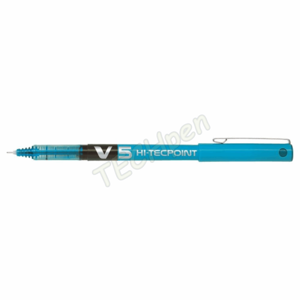 PILOT ΣΤΥΛΟ ΥΓΡΗΣ ΜΕΛΑΝΗΣ V5 HI-TECPOINT FINE 0,5mm ΚΑΠΑΚΙ ΜΕ ΚΛΙΠ ΣΙΕΛ BX-V5LB