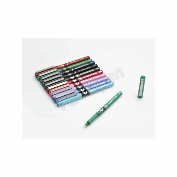 PILOT ΣΤΥΛΟ ΥΓΡΗΣ ΜΕΛΑΝΗΣ V5 HI-TECPOINT FINE 0,5mm ΚΑΠΑΚΙ ΜΕ ΚΛΙΠ MΩΒ BX-V5V