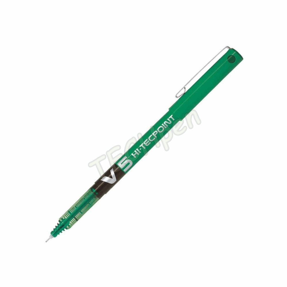 PILOT ΣΤΥΛΟ ΥΓΡΗΣ ΜΕΛΑΝΗΣ V5 HI-TECPOINT FINE 0,5mm ΚΑΠΑΚΙ ΜΕ ΚΛΙΠ ΠΡΑΣΙΝΟ BX-V5-G