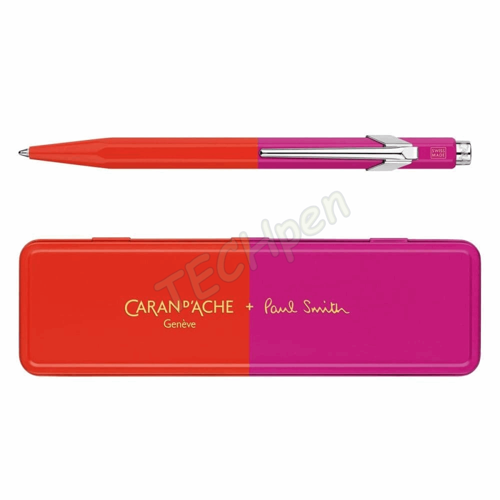 CARANDACHE ΣΤΥΛΟ BALLPOINT MEDIUM 849 PAUL SMITH WARMRED MELROSEPINK 233.353137