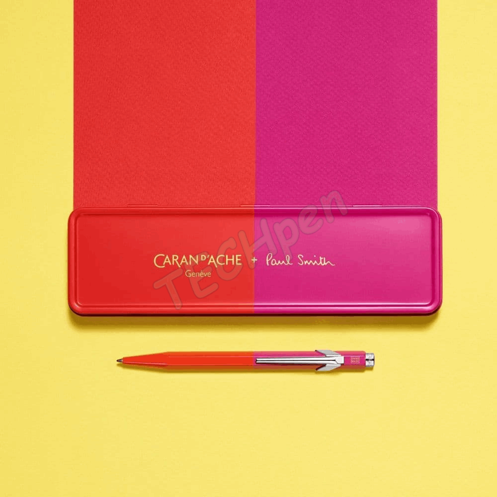 CARANDACHE ΣΤΥΛΟ BALLPOINT MEDIUM 849 PAUL SMITH WARMRED MELROSEPINK 233.353137