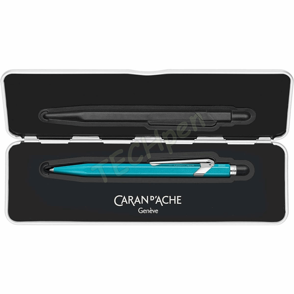 CARANDACHE ΣΤΥΛΟ BALLPOINT ΣΕ ΜΕΤΑΛΙΚΟ ΚΟΥΤΙ 849 COLORMAT-X 849.681 ΤΥΡΚΟΥΑΖ 233.351881