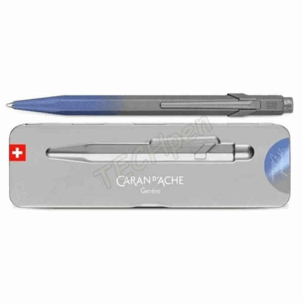 CARANDACHE B.P. ΜΑΥΡΟ ΜΕΛΑΝΙ (ΜΕΤΑΛΛΙΚΟ ΚΟΥΤΙ) MEDIUM 849 CLAIM YOUR STYLE ED.5 NM0849.589
