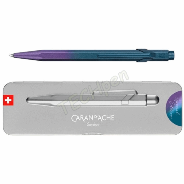 CARANDACHE B.P. ΜΑΥΡΟ ΜΕΛΑΝΙ (ΜΕΤΑΛΛΙΚΟ ΚΟΥΤΙ) MEDIUM 849 CLAIM YOUR STYLE ED.5 NM0849.586