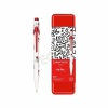 CARANDACHE B.P. ΜΑΥΡΟ ΜΕΛΑΝΙ (ΜΕΤΑΛΛΙΚΟ ΚΟΥΤΙ) MEDIUM 849 KEITH HARING NM0849.123 ΛΕΥΚΟ 233.353793