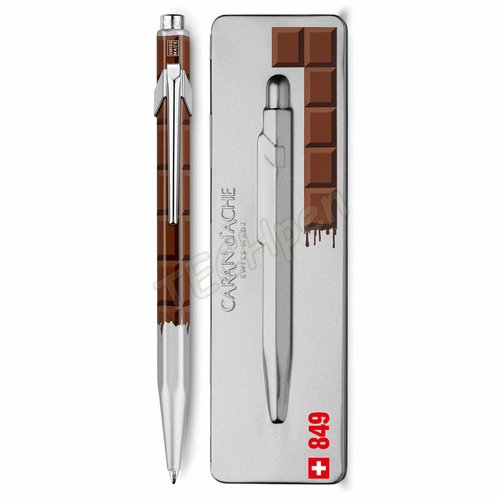 CARANDACHE B.P. ΜΠΛΕ ΜΕΛANI (ΜΕΤΑΛΛΙΚΟ ΚΟΥΤΙ) MEDIUM 849 TOTALLY SWISS 849.752 CHOCOLATE 233.330145