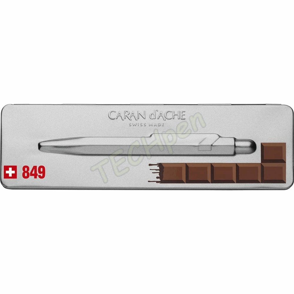 CARANDACHE B.P. ΜΠΛΕ ΜΕΛANI (ΜΕΤΑΛΛΙΚΟ ΚΟΥΤΙ) MEDIUM 849 TOTALLY SWISS 849.752 CHOCOLATE 233.330145