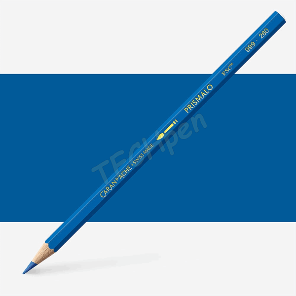 CARANDACHE 999.260 PRISMALO AQUARELLE WATER PENCIL 2.9mm BLUE