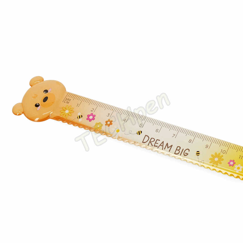 LEGAMI BTS 2026 - RUCAT0003 TEDDY BEAR RULER - RULER - TO BE DEFINED - 15 cm