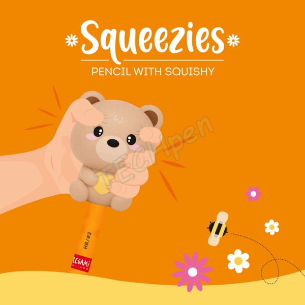 LEGAMI BTS 2026 - PSQ0003 SQUEEZIES - TEDDY BEAR - HB LEAD