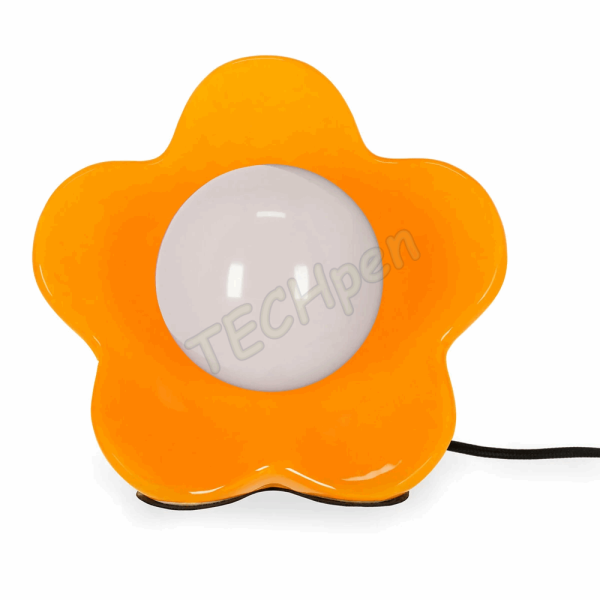 LEGAMI DLA0002 FLOWER POWER - LED TABLE LAMP - SHINY ORANGE