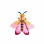 ROOF IMA54 SMALL PINK BEE
