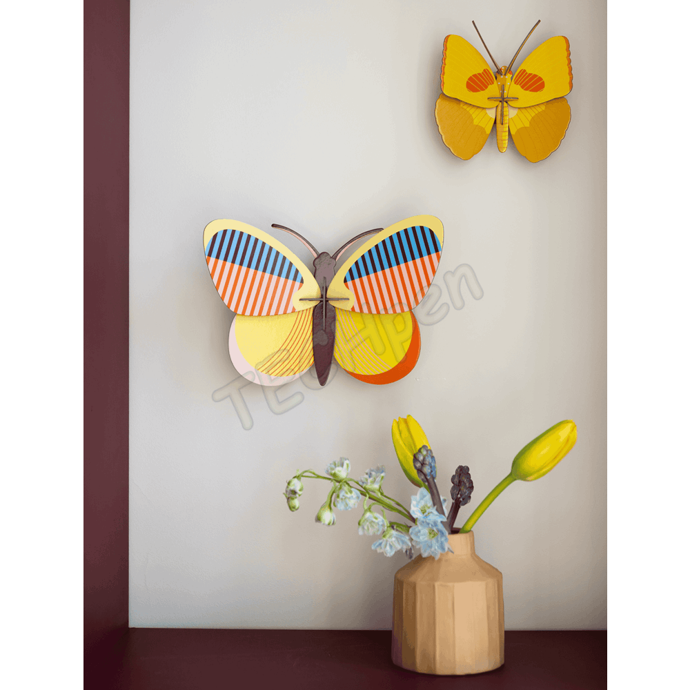 ROOF IMA51 SMALL YELLOW BUTTERFLY