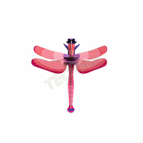 ROOF IMA69 SMALL RUBY DRAGONFLY