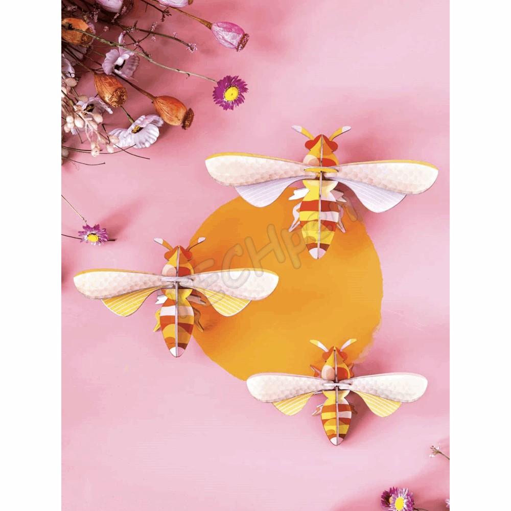 ROOF TTM110 GIANT HONEY BEES, SET OF 3