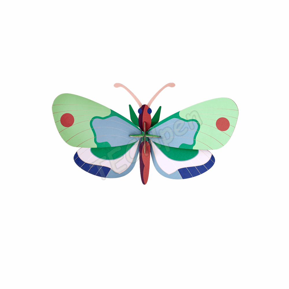 ROOF TTM146 GIANT MINT FOREST BUTTERFLY