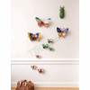ROOF TTM191 GOLD RIM BUTTERFLIES, SET OF 3