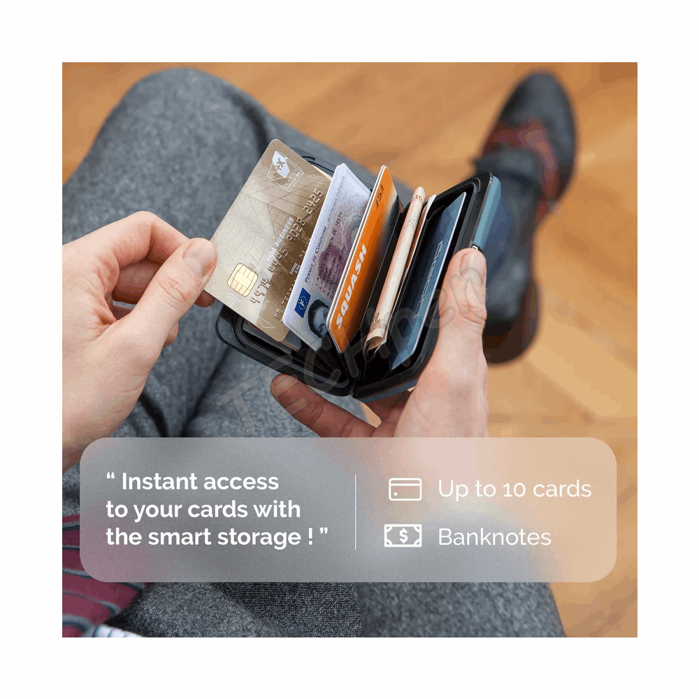 OGON SV2 ARCTIC BLUE STOCKHOLM WALLET