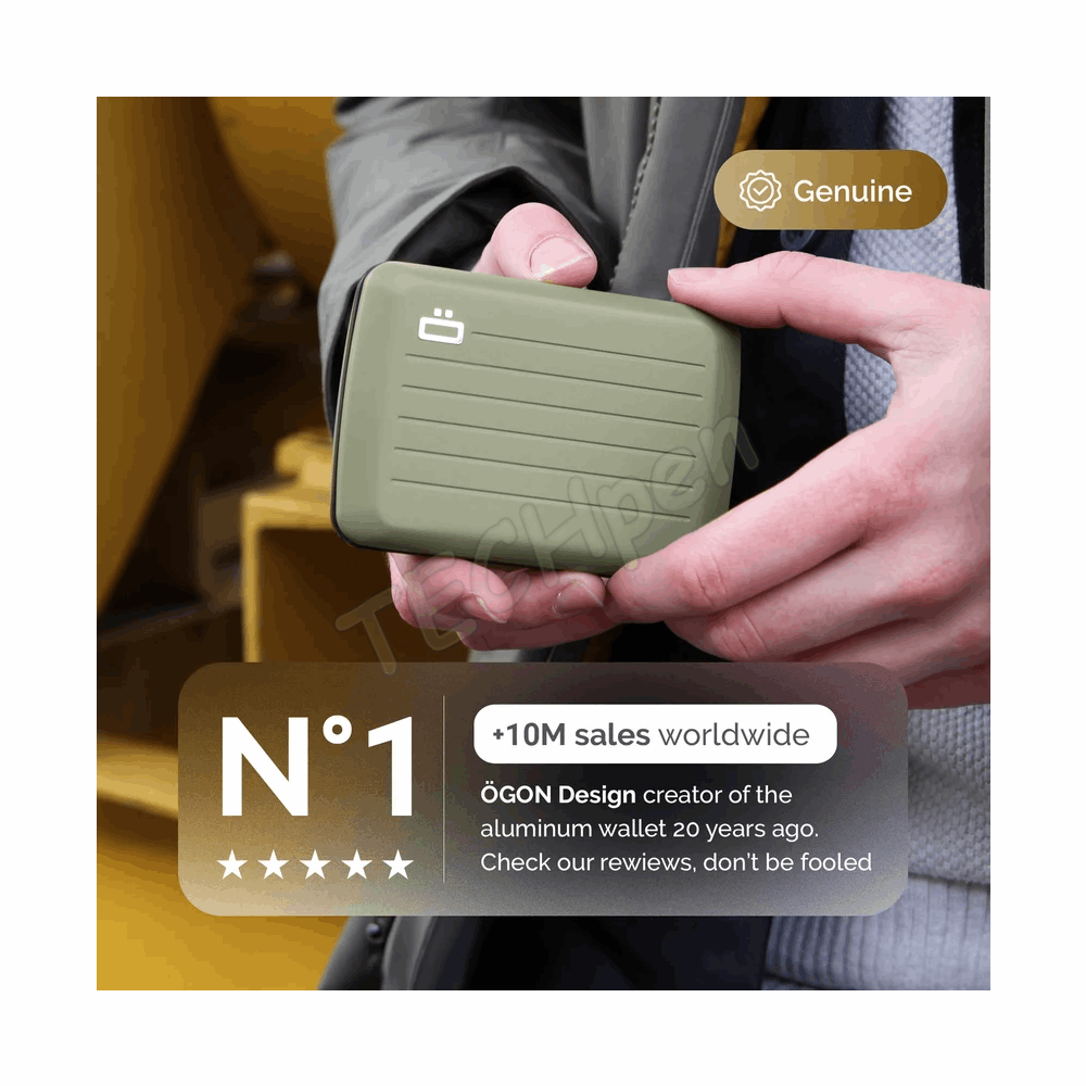 OGON SV2 CACTUS GREEN STOCKHOLM WALLET
