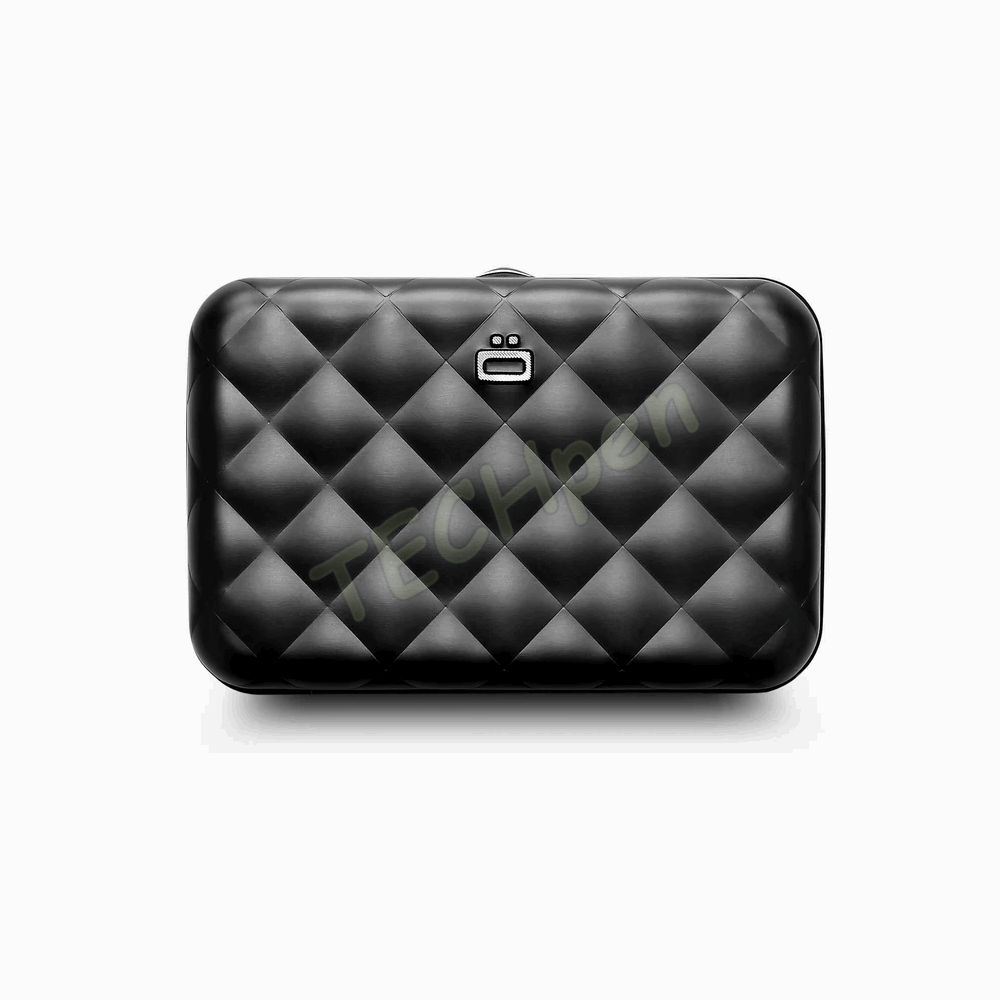 OGON QB BLACK QUILTED BUTTON