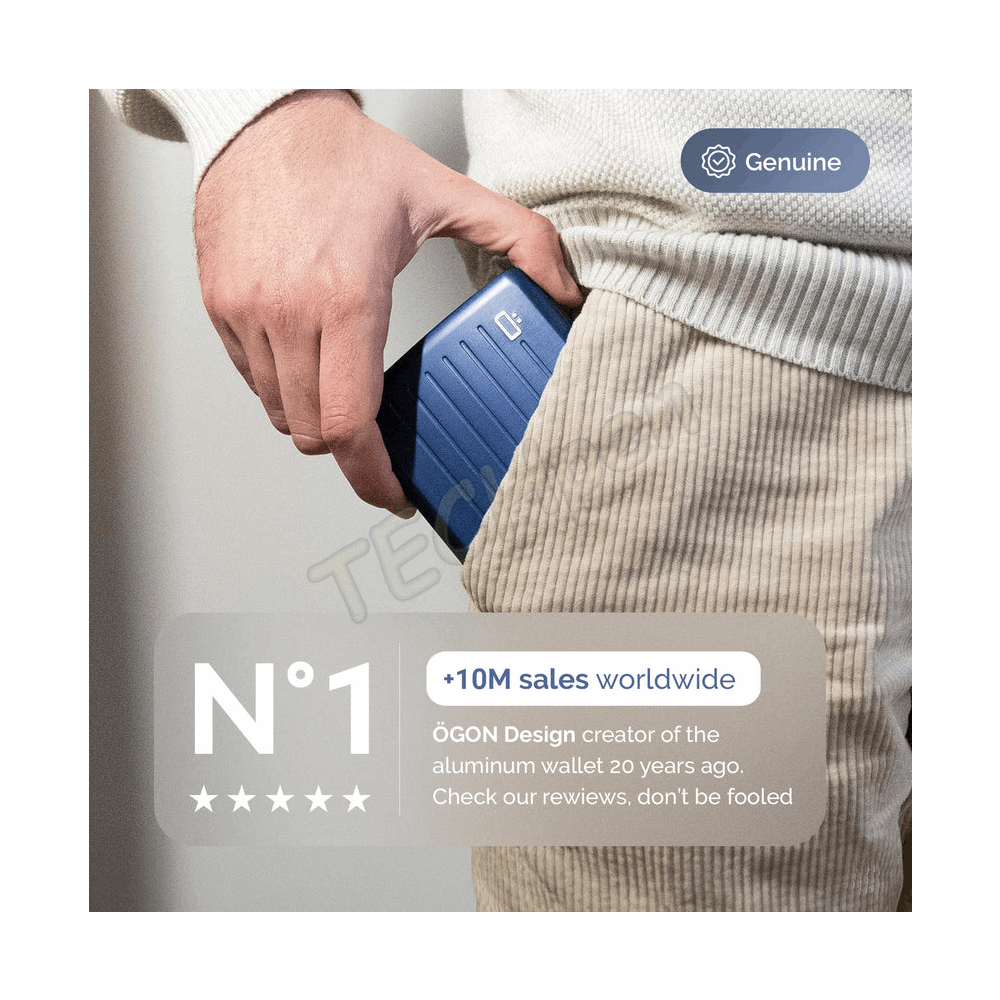 OGON V2L_NAVY_BLUE BIG NAVY BLUE STOCKHOLM WALLET