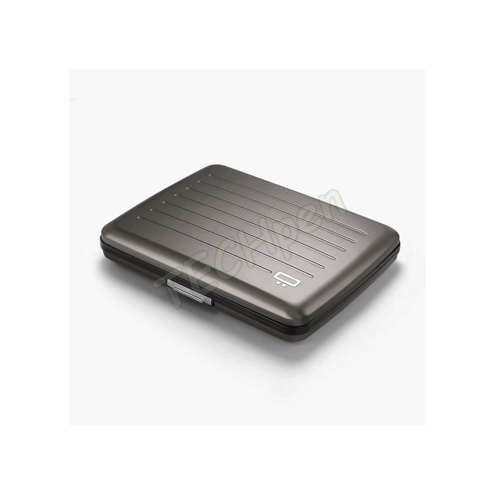 OGON V2L_TITANIUM BIG TITANIUM STOCKHOLM WALLET