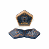GENTLEMENS COASTER SET OF 4-BEER GEN643