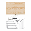 GENTLEMENS BICYCLE TOOL KIT IN WOODEN BOX GEN292