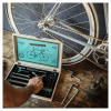 GENTLEMENS BICYCLE TOOL KIT IN WOODEN BOX GEN292
