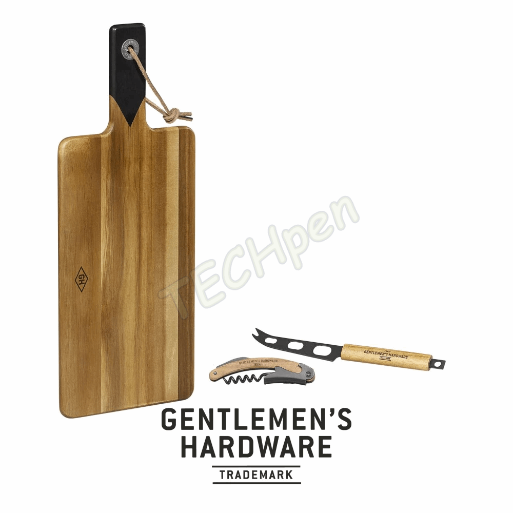 GENTLEMENS Cheese & Wine Serving Set GEN156