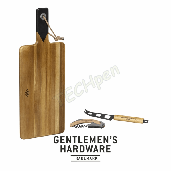 GENTLEMENS Cheese & Wine Serving Set GEN156