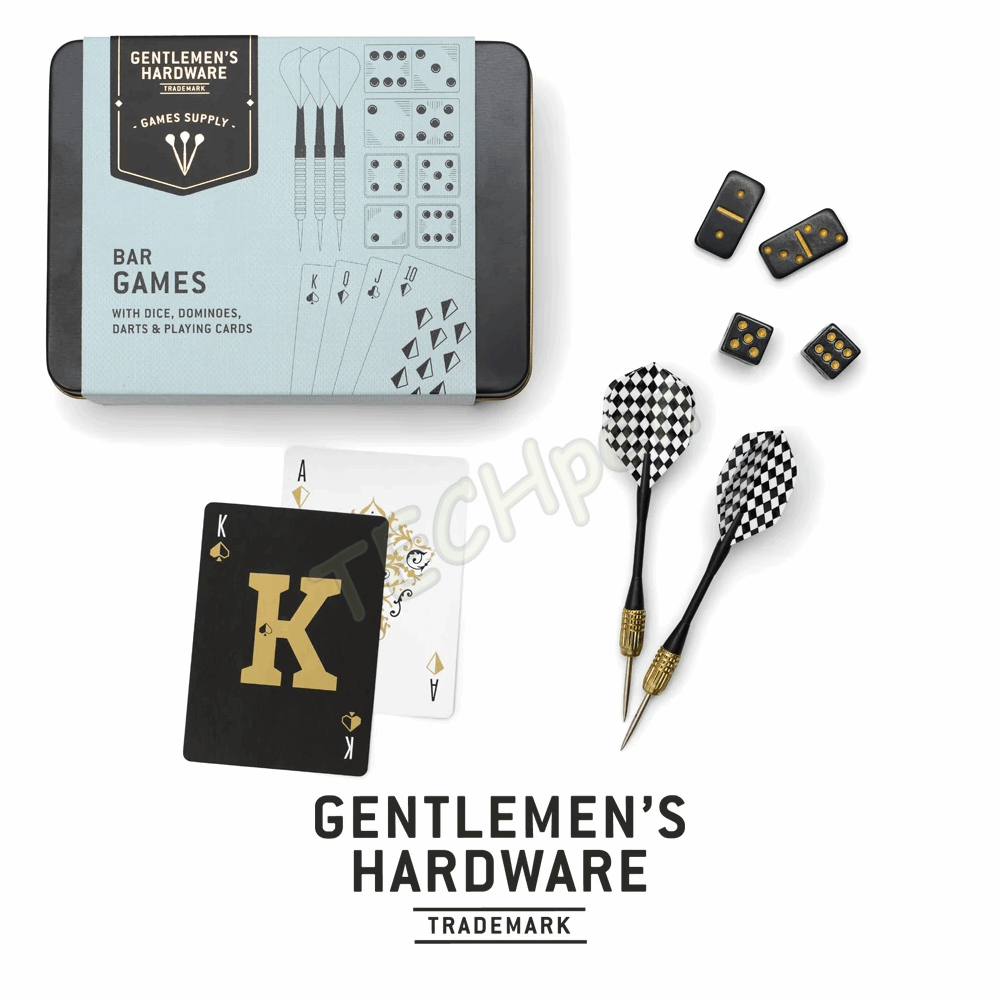 GENTLEMENS BAR GAMES IN TIN GEN731