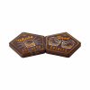 GENTLEMENS GEN661 CERAMIC COASTER, SET OF 4 - WHISKY