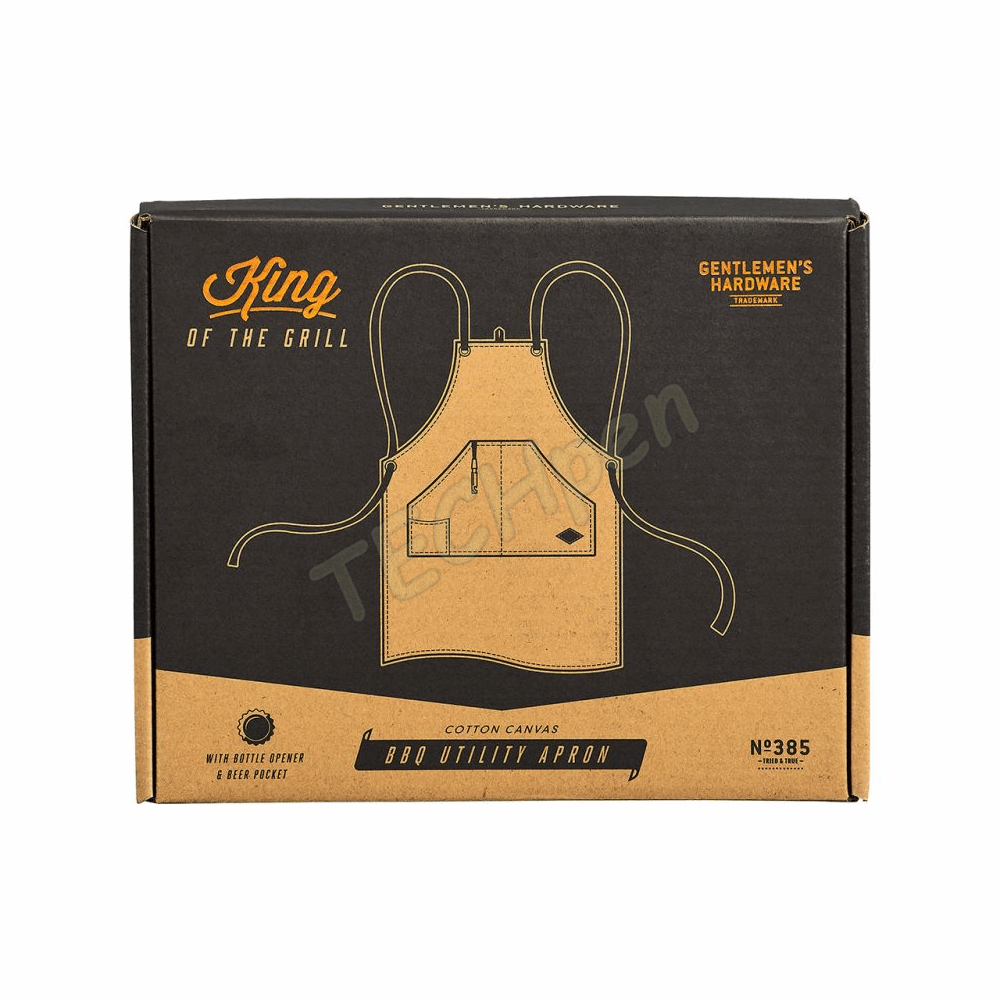 GENTLEMENS GEN385 BBQ UTILITY APRON & BOTTLE OPENER