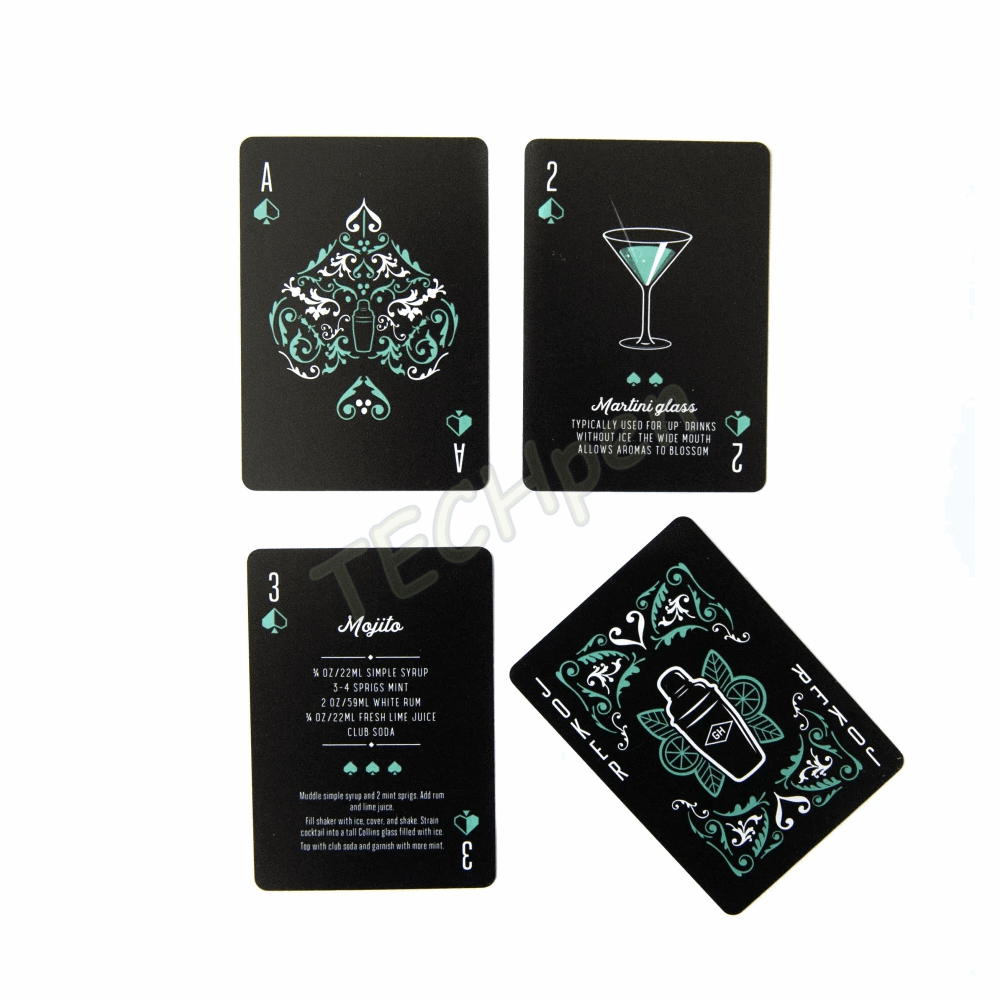 GENTLEMENS GEN644 COCKTAIL THEMED PLAYING CARDS