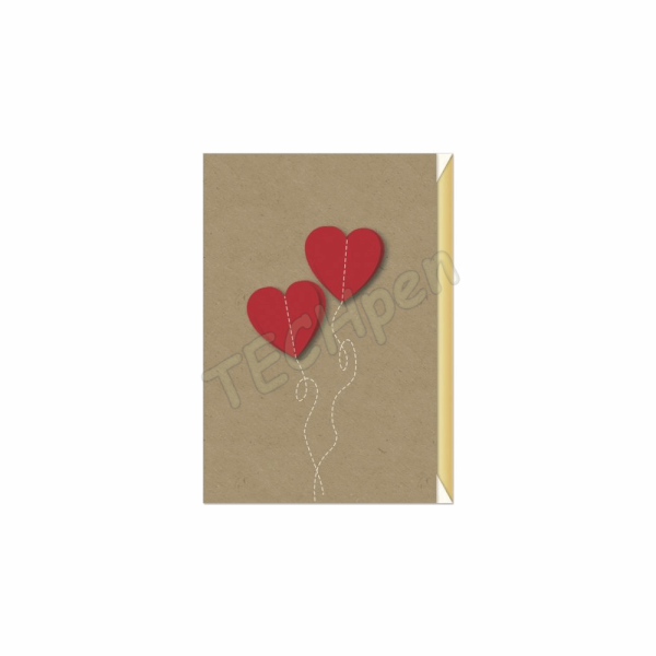 ARTEBENE 124743 GREETING CARD/FOIL