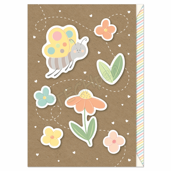 ARTEBENE 124835 GREETING CARD/FOIL