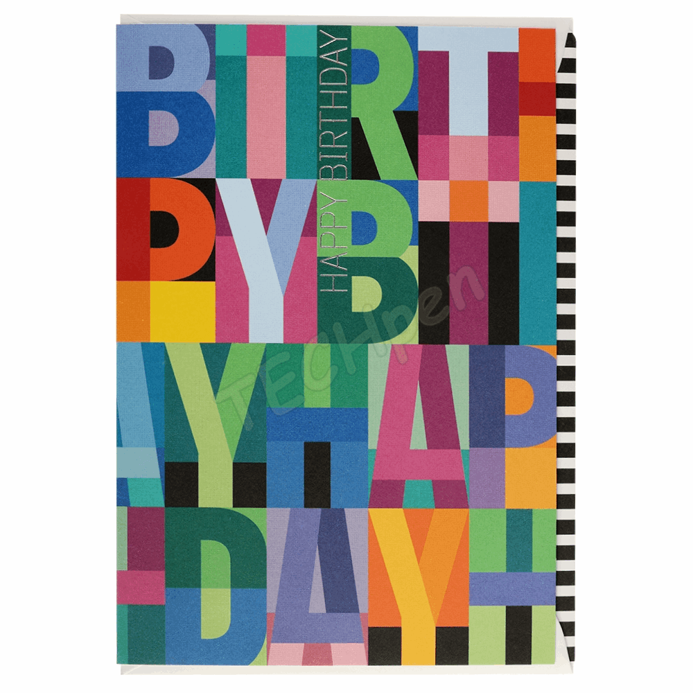 ARTEBENE 125029 GREETING CARD/FOIL