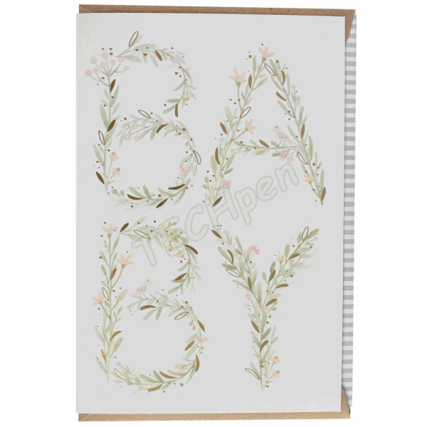 ARTEBENE 125038 GREETING CARD/FOIL