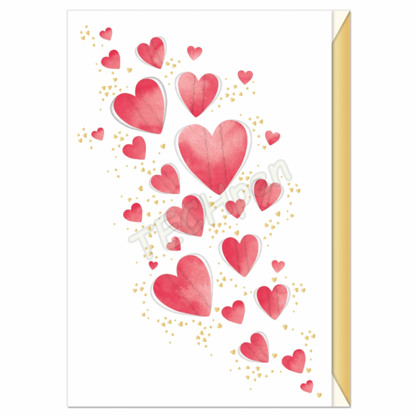 ARTEBENE 124833 GREETING CARD/FOIL