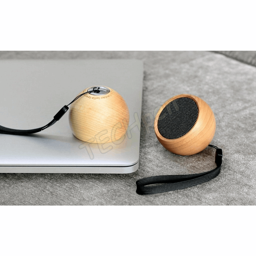 GINGKO G004ME The Tumbler Selfie Speaker natural maple wood