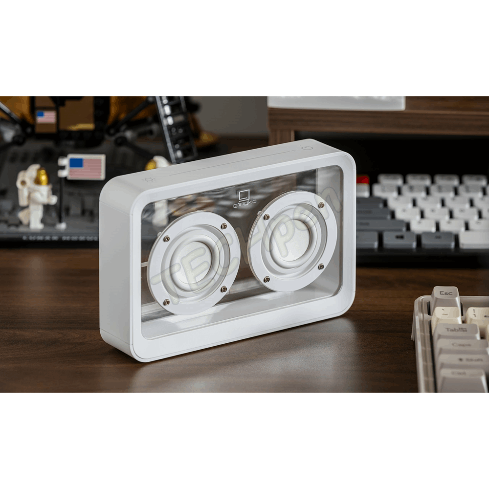 GINGKO G037WE MAGE SEE-THROUGH BLUETOOTH SPEAKER WHITE