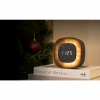 GINGKO G076S-WT LUMOS CLOCK SQUARE WALNUT