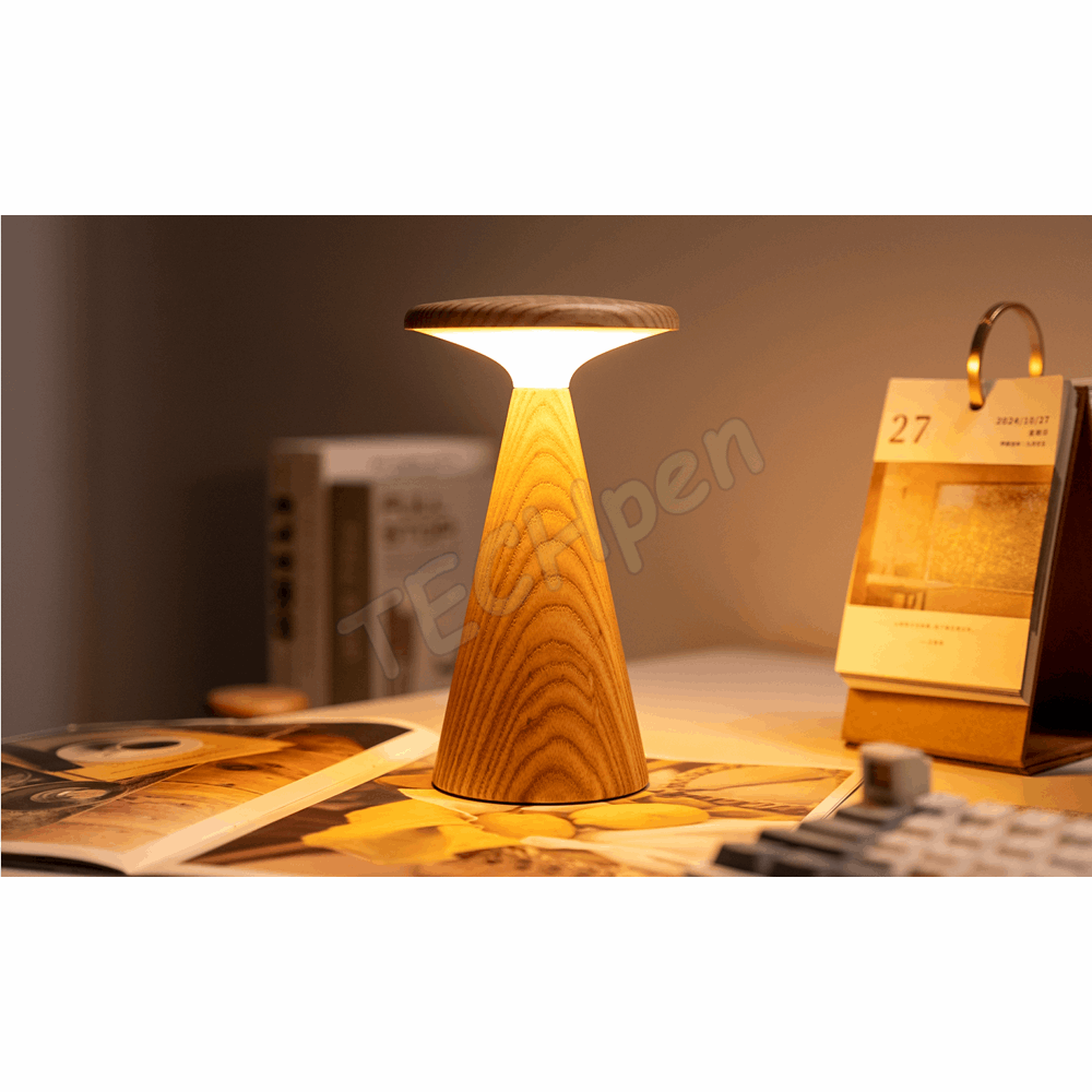 GINGKO G056L-AH SYLVA TABLE LAMP LARGE  WHITE ASH